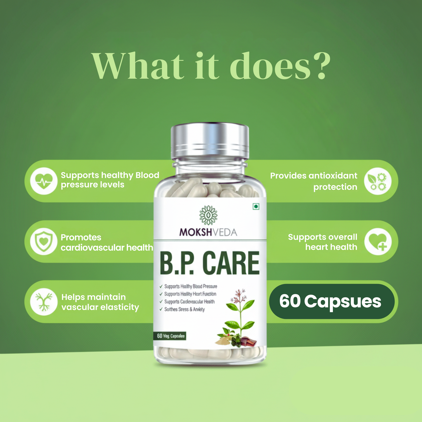 MOKSHVEDA B.P. CARE CAPSULES