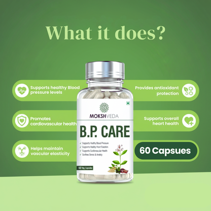 MOKSHVEDA B.P. CARE CAPSULES