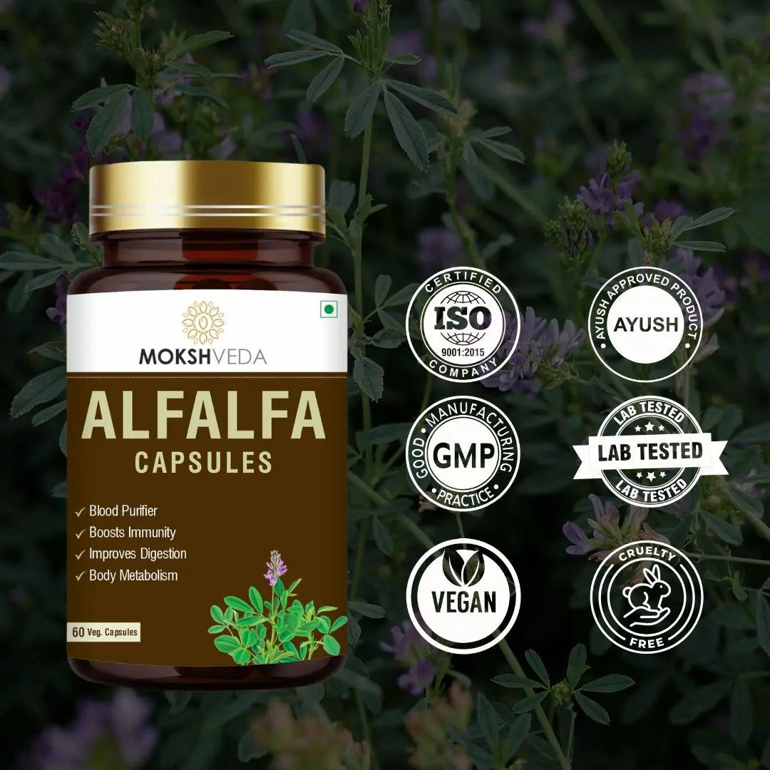 MOKSHVEDA ALFALFA CAPSULES