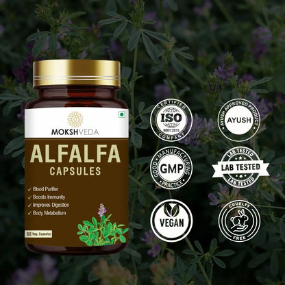 MOKSHVEDA ALFALFA CAPSULES
