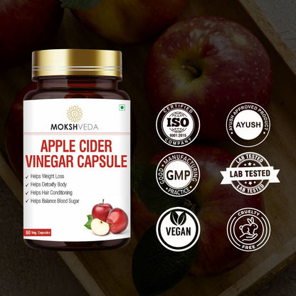 MOKSHVEDA APPLE CIDER VINEGAR CAPSULES