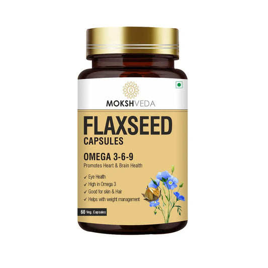 MOKSHVEDA FLAXSEED CAPSULES