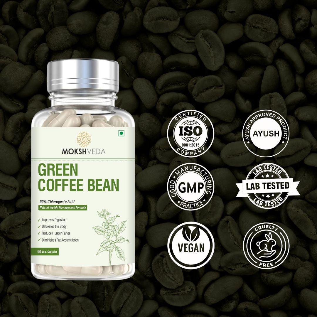 MOKSHVEDA GREEN COFFEE BEAN CAPSULES