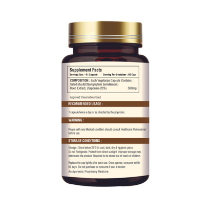 MOKSHVEDA SAFED MUSLI CAPSULE