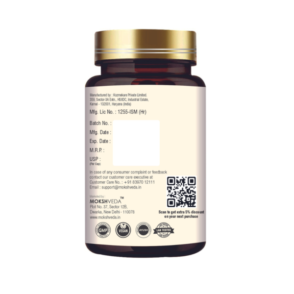 MOKSHVEDA SAFED MUSLI CAPSULE