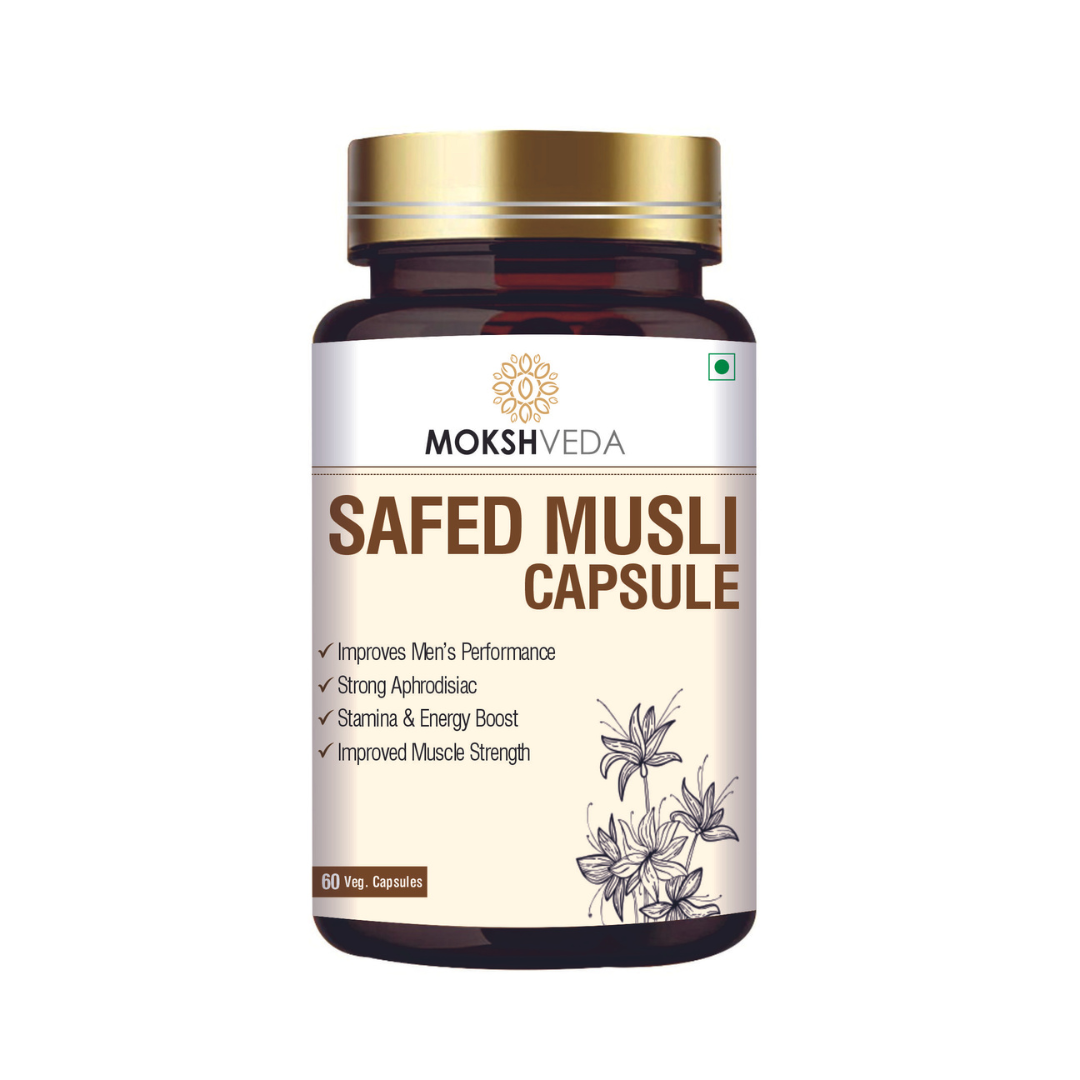 MOKSHVEDA SAFED MUSLI CAPSULE