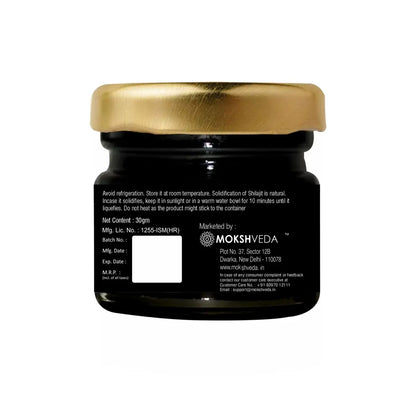 MOKSHVEDA PURE SHILAJIT RESIN