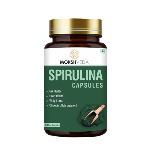MOKSHVEDA SPIRULINA CAPSULES