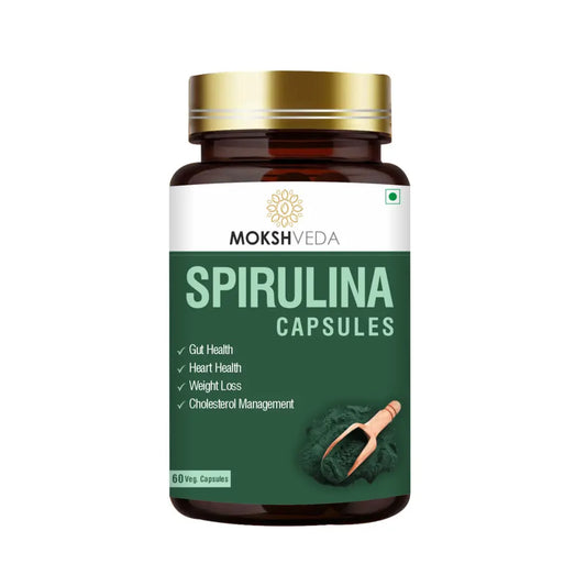 MOKSHVEDA SPIRULINA CAPSULES